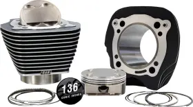 910-0911a S&s 136 Inch Big Bore Kit 132 High Compression 4.320