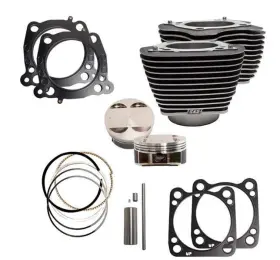 0931-0834 S&s Cycle Harley M8 Big Bore Kit 107 Inch -124 Black 4.250 X 4.375 Stroke 910-0625