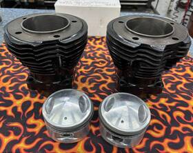 S&s Cycle 91-9130 New S&s 3-5/8 Inch Big Bore Kit 4-1/2 Stroker 93 Shovelhead Engines 70-84