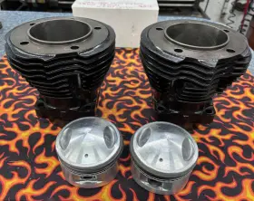 91-9130 S&s Cycle New 3-5/8 Inch Big Bore Kit 4-1/2 Stroker 93 Shovelhead Engines 70-84
