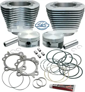 910-0199 S&s Cycle Cylinder And Piston Replacement For 106 Inch Stroker Kit