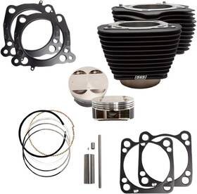 S&s Cycle 910-0685 S&s 128 Inch Bolt-in Big Bore Kit Black #910-0685 Harley Davidson