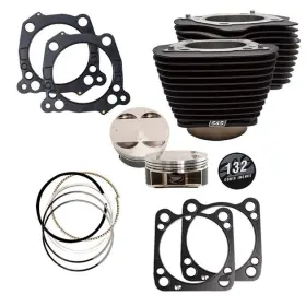 910-0846 S&s Cycle 132 Inch Big Bore Kit Black Harley Milwaukee Eight 114 910-0846 S&s Cycle 132 Inch Big Bore Kit Black Harley Milwaukee Eight 114