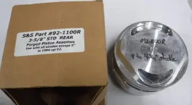 92-1100r S&s Cycle 3 5/8 Inch Std Rear Forged Piston Harley Davidson Hd V2 W33-93g