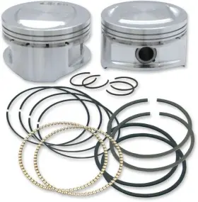 92-1201 S&s Cycle 95 Inch Conversion Pistons 3-7/8 .010 For Harley Twin Cam Fl Fx 1999-2006