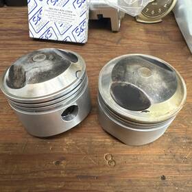 S&s Cycle 92-1800fp S&s 3-5/8 Shovelhead Big Bore Pistons Standard Size Imperfect
