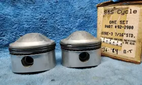 92-2900 S&s Cycle Nos Stroker Pistons Harley-davidson 3-7/16 Inch Std Bore Big Twin