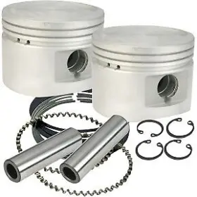 920-0027 S&s Cycle .020 Inch Bore Cast Piston Kit For Motor