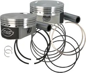 920-0070 S&s Cycle And Forged Piston Kit Flat Top Standard Bore 3.5625 Inch #920-0070