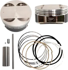920-0141 S&s Cycle 124 Inch Piston Kit For M-eight Engines -