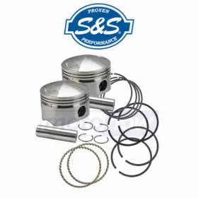 147z S&s Cycle Mn/147z Forged Pistons For 88ci.- 103ci. 1955-1972 Harley Davidson Gj 147z S&s Cycle Mn/147z Forged Pistons For 88ci.- 103ci. 1955-1972 Harley Davidson Gj