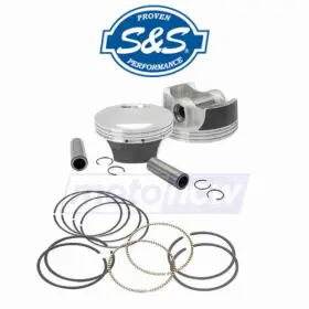 16ca S&s Cycle Mn/16ca Forged Piston Kit For 106ci. Cylinder 2008-2011 Harley Bv 16ca S&s Cycle Mn/16ca Forged Piston Kit For 106ci. Cylinder 2008-2011 Harley Bv