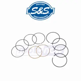 22jy S&s Cycle Mn/22jy Replacement Piston Rings For Pistons 1985 Harley Davidson Bj
