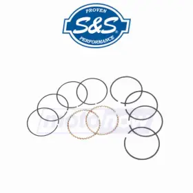 3q9x S&s Cycle Mn/3q9x Replacement Piston Rings For Pistons 1986-1990 Harley Kt