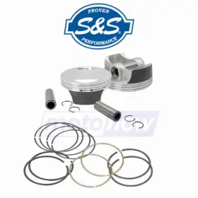 7t9h S&s Cycle Mn/7t9h Forged Piston Kit For 106ci. Cylinder 2010-2013 Harley Pe 7t9h S&s Cycle Mn/7t9h Forged Piston Kit For 106ci. Cylinder 2010-2013 Harley Pe