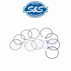 A57h S&s Cycle Mn/a57h Replacement Piston Rings For Pistons 1994-1998 Harley Tg