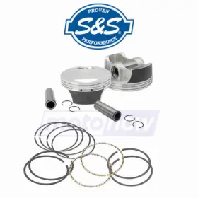 E1v5 S&s Cycle Mn/e1v5 Forged Piston Kit For 106ci. Cylinder 2007-2017 Harley Yp