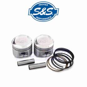 S&s Cycle Mn/hv2b S&s Forged Piston Kit 96ci. For 1998 Harley Davidson Flhrci Road Kn
