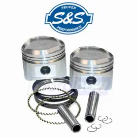 Q306 S&s Cycle Mn/q306 3 1/2 Inch Forged Piston Kit For Super Stock Heads 1998 Harley Tv