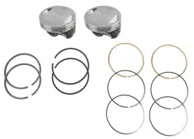 Silvolite 800745152367 Kb Performance V-twin Piston And Ring Kits Kb904c.std