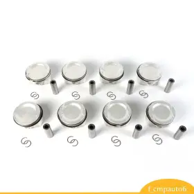 11257598207 Sinocmp 8x Pistons Rings Kit Std 89mm For Bmw X5 X6 M E70 E71 S63b44a 4.4t V8