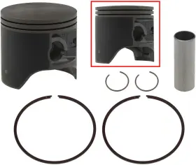Sm-09290 Sp1 T-moly Series Piston Kit - Standard Bore 85.00mm Snowmobile 129755