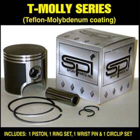 Sports Parts Inc 09-720-02 Sp1 Piston Kit - Standard Bore 71.00mm Motorcycle Street Bike 9720p2