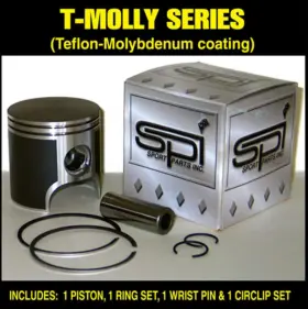 09-720-02 Sports Parts Inc Sp1 Piston Kit - Standard Bore 71.00mm Motorcycle Street Bike 9720p2