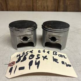 Sudco 13001-3704 1991-1994 Kawasaki Js 550sx Used Oem Pistons Standard Bore