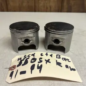 13001-3704 Sudco 1991-1994 Kawasaki Js 550sx Used Oem Pistons Standard Bore