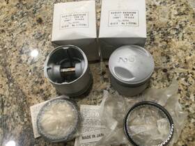 Superior J-11228l New Harley Davidson Shovelhead Panhead 74 Ohv Piston / Ring Set .030