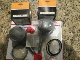 J-1200l Superior New Harley Davidson Shovelhead 1200cc 74 Ohv Piston / Ring Set .010