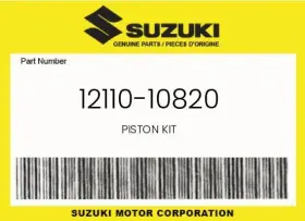 12110-10820 Suzuki Genuine Piston Kit -