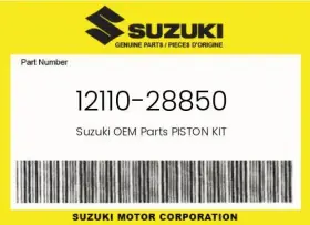 12110-28850 Suzuki Genuine Piston Kit -