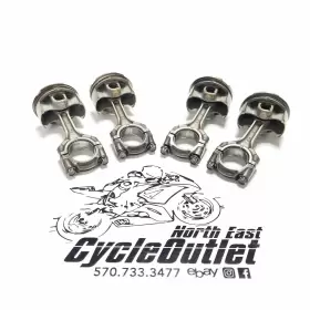 12111-02h10-0f0 Suzuki 2012 11-23 Gsx-r750 Gsxr750 Oem Engine Motor Block Pistons