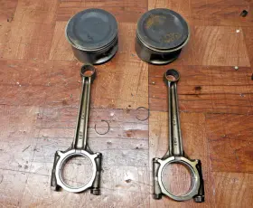 12111-10f00-0f0 Suzuki 2005 Boulevard C90 Vl1500 Engine Motor Piston W Rod