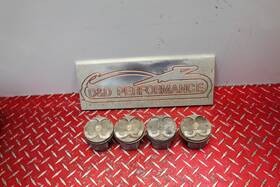 Suzuki 12111-33e10-0f0 1997 Gsxr 750 Oem Piston Rings Pins Complete Set Of 4 Pistons Gx382