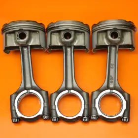 12111-40f00-0f0 Suzuki 01-04 Gsxr1000 Oem Engine Motor Block Pistons Set Of 3
