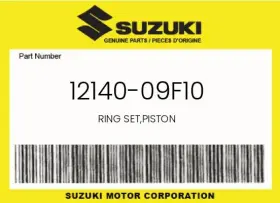 12140-09f10 Suzuki Genuine Ring Set Piston -