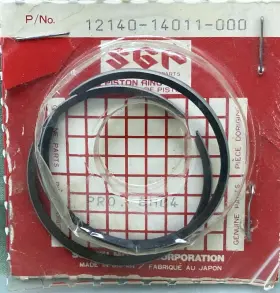 12140-14011-000 Suzuki New Genuine Piston Ring Set