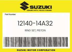 12140-14a32 Suzuki Genuine Ring Set Piston - 12140-14a32 Suzuki Genuine Ring Set Piston -
