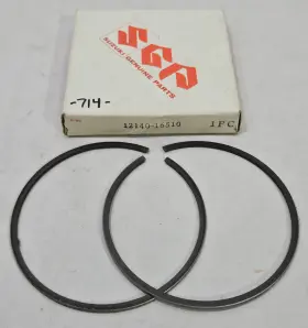 12140-16510 Suzuki New 1973-1977 Genuine Tm400 Ts400 Std Piston Ring Set Rings Oem Ts Tm 400 12140-16510 Suzuki New 1973-1977 Genuine Tm400 Ts400 Std Piston Ring Set Rings Oem Ts Tm 400