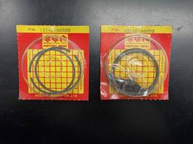 Suzuki 12140-46000 New Oem Std.bore Piston Rings 78-82 Rm80