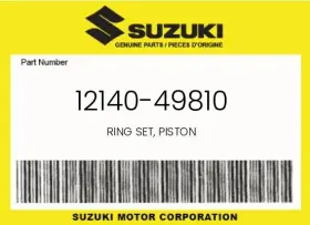 12140-49810 Suzuki Genuine Ring Set Piston -