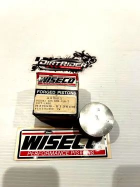 432p1 Suzuki Wiseco Piston .25mm 125 1977-1980 Part #432p1 Nos Only