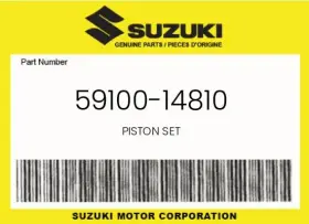 59100-14810 Suzuki Genuine Piston Set -