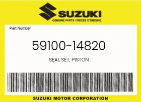 59100-14820 Suzuki Genuine Seal Set Piston -
