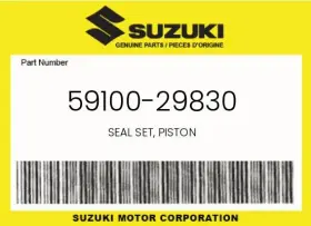 59100-29830 Suzuki Genuine Seal Set Piston - 59100-29830 Suzuki Genuine Seal Set Piston -