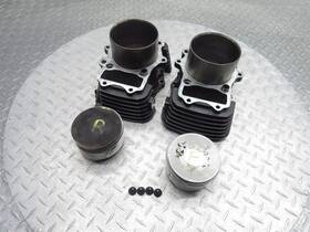 Suzuki K1100-50019 2004 04-05 Vz1600 Marauder Front Rear Cylinder Barrel Jug Piston Engine