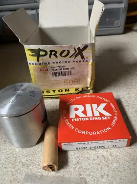Ft91-01 Suzuki Px-5085 Rm80 Rm 80 Oversize .50 Pro X Piston Kit